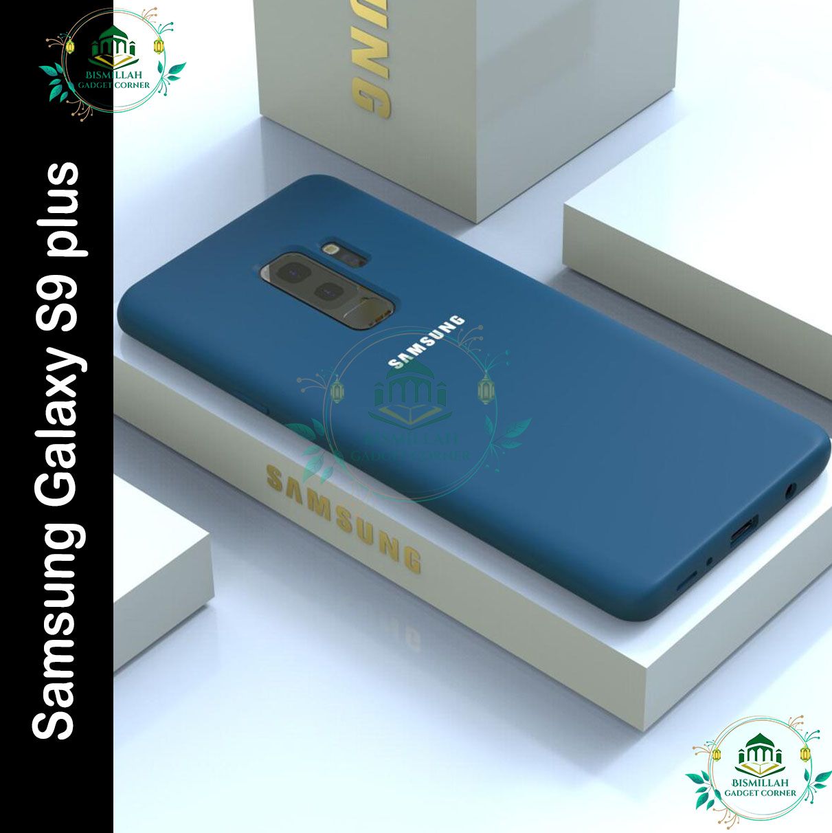 Picture of Premium Liquid Silicone Phone case for Samsung Galaxy S9 plus Liquid Silicon Mobile Back Case Soft Silicone Phone Cover