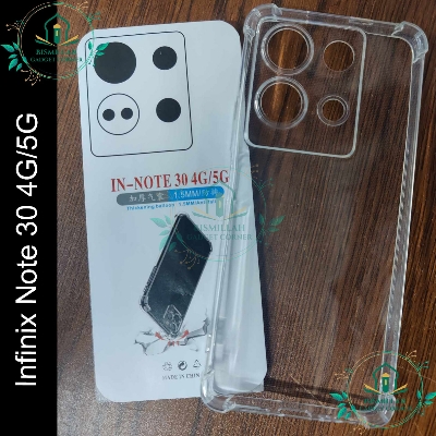 Picture of Transparent back cover For Infinix Note 30 4G / Infinix Note 30 5G Luxury transparent Protect Back Cover Soft Case