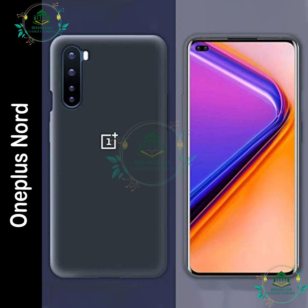 Picture of Premium Liquid Silicone Phone case for Oneplus Nord Liquid Silicon Mobile Back Case Soft Silicone Phone Cover