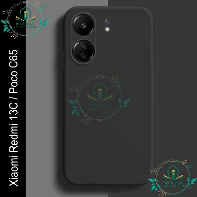 Picture of Premium Liquid Silicone Phone case for Xiaomi Redmi 13C / Xiaomi Poco C65 Liquid Silicon Mobile Back Case Soft Silicone Phone Cover