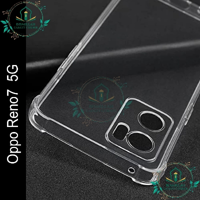 Picture of Transparent back cover For Oppo Reno7 5G Luxury transparent Protect Back Cover Soft Case