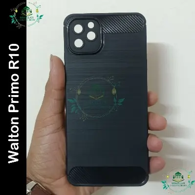 Picture of Carbon Phone case for Walton Primo R10 / R10 Carbon Mobile Back Case Soft Carbon Phone Cover