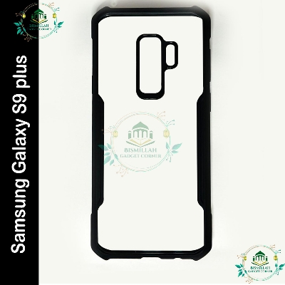 Picture of Xundd Back Cover for Samsung Galaxy S9 plus Transparent Hybrid Hard PC Back Bumper
