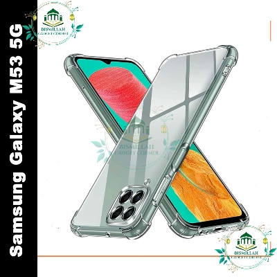 Picture of Transparent back cover For Samsung Galaxy M53 5G Luxury transparent Protect Back Cover Soft Case