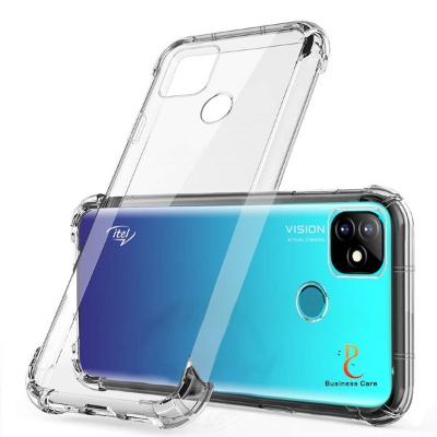 Picture of Coverage Transparent Back Cover For Itel Vision 1 Plus - Transparent - Transparent Back Cover For Itel Vision 1 Plus - A Blend Of Style And Protection