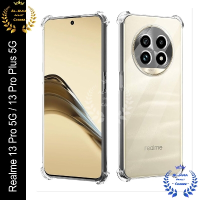 Picture of Transparent back cover For Realme 13 Pro Plus 5G / Realme 13 Pro+ 5G / Realme 13 Pro 5G Luxury transparent Protect Back Cover Soft Case