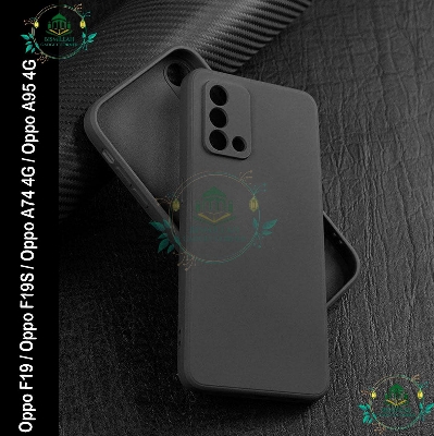 Picture of Premium Liquid Silicone Phone case for Oppo F19 / Oppo F19S / Oppo A74 4G / Oppo A95 4G Liquid Silicon Mobile Back Case Soft Silicone Phone Cover