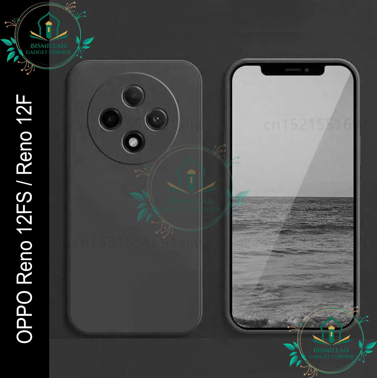 Picture of Premium Liquid Silicone Phone case for OPPO Reno12FS 5G / OPPO Reno12 F 5G  Liquid Silicon Mobile Back Case Soft Silicone Phone Cover