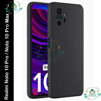 Picture of Premium Liquid Silicone Phone case for Xiaomi  Redmi Note 10 Pro , Xiaomi Redmi Note 10 Pro Max Liquid Silicon Mobile Back Case Soft Silicone Phone Cover