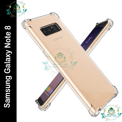 Picture of Transparent back cover For Samsung Galaxy note 8 Luxury transparent Protect Back Cover Soft Case