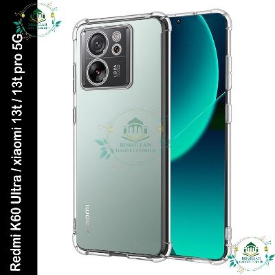 Picture of Transparent back cover For Xiaomi Redmi K60 Ultra / Xiaomi 13T / Xiaomi 13T Pro Luxury transparent Protect Back Cover Soft Case