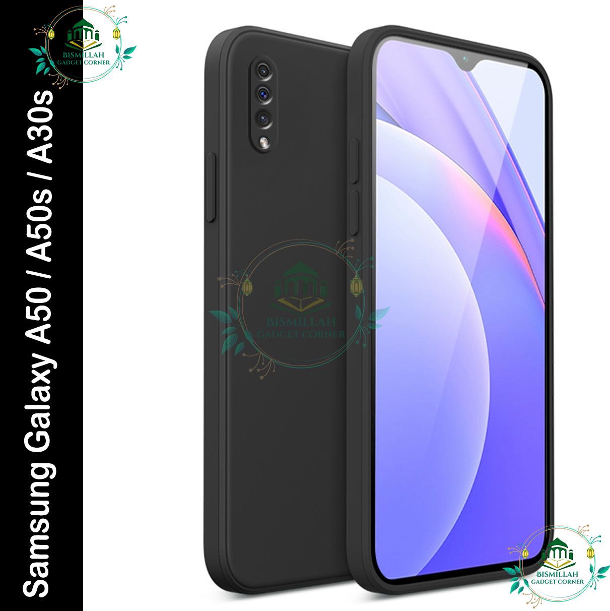 Picture of Premium Liquid Silicone Phone case for Samsung Galaxy A50 / Samsung Galaxy A30S / Samsung Galaxy A50S Liquid Silicon Mobile Back Case Soft Silicone Phone Cover