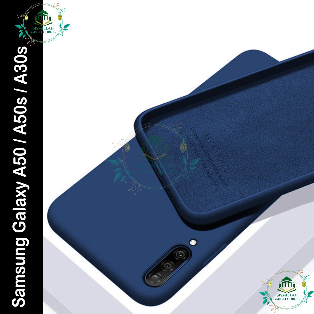 Picture of Premium Liquid Silicone Phone case for Samsung Galaxy A50 / Samsung Galaxy A30S / Samsung Galaxy A50S Liquid Silicon Mobile Back Case Soft Silicone Phone Cover