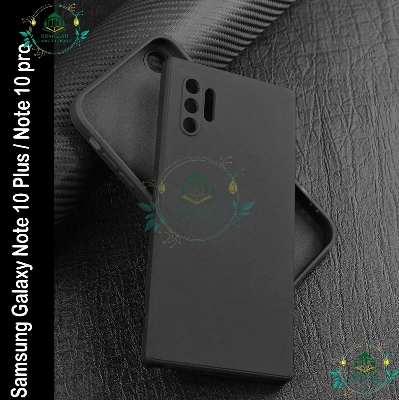 Picture of Premium Liquid Silicone Phone case for Samsung Galaxy Note 10 Plus / Samsung Galaxy Note 10 Pro Liquid Silicon Mobile Back Case Soft Silicone Phone Cover