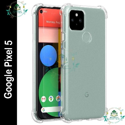 Picture of Transparent back cover For Google Pixel 5 Luxury transparent Protect Back Cover Soft Case