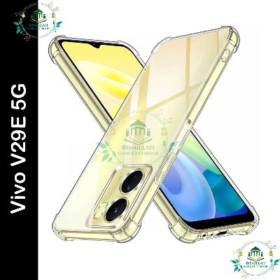 Picture of Transparent back cover For Vivo V29E 5G Luxury transparent Protect Back Cover Soft Case