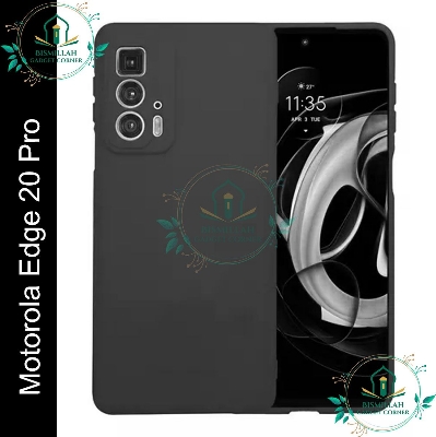 Picture of Premium Liquid Silicone Phone case for Motorola Edge 20 Pro Liquid Silicon Mobile Back Case Soft Silicone Phone Cover