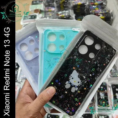Picture of Ladies Cover For Xiaomi Redmi Note 13 4G Back Cover Soft Phone Case Protection Back Cover - Phone Back Cover - Phone - Camera