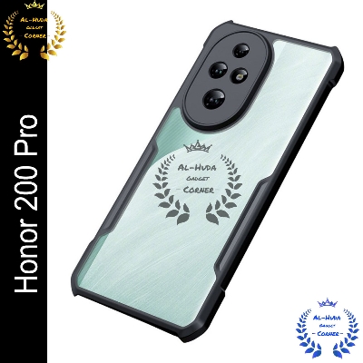 Picture of Xundd Back Cover for Honor 200 Pro 5G Transparent Hybrid Hard PC Back Bumper