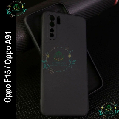 Picture of Premium Liquid Silicone Phone case for Oppo F15 / Oppo A91 Liquid Silicon Mobile Back Case Soft Silicone Phone Cover