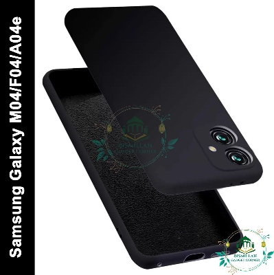 Picture of Premium Liquid Silicone Phone case for Samsung Galaxy M04 / Samsung Galaxy F04 / Samsung Galaxy A04e Liquid Silicon Mobile Back Case Soft Silicone Phone Cover