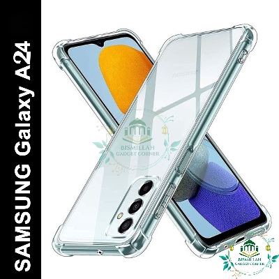 Picture of Transparent back cover For Samsung Galaxy A24 Luxury transparent Protect Back Cover Soft Case