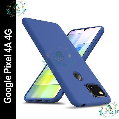 Picture of Premium Liquid Silicone Phone case for Google Pixel 4A 4G Liquid Silicon Mobile Back Case Soft Silicone Phone Cover