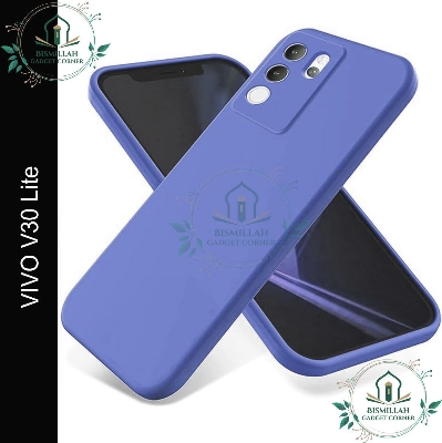Picture of Premium Liquid Silicone Phone case for vivo V30 Lite 5G Liquid Silicon Mobile Back Case Soft Silicone Phone Cover