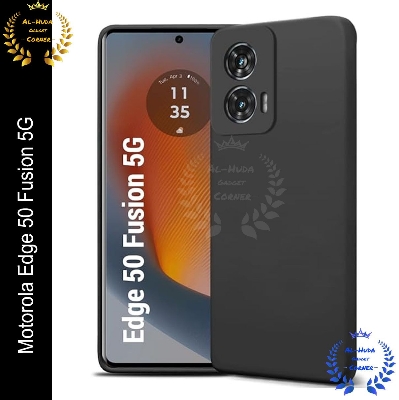 Picture of Premium Liquid Silicone Phone case for Motorola Edge 50 Fusion 5G Liquid Silicon Mobile Back Case Soft Silicone Phone Cover