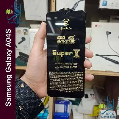 Picture of Super X For Samsung Galaxy A04S Tempered Gorilla Glass Screen Protector
