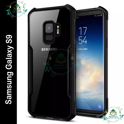 Picture of Xundd Back Cover for Samsung Galaxy S9 Transparent Hybrid Hard PC Back Bumper