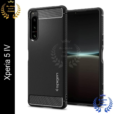 Picture of Spigen cover For Sony Xperia 5 IV Carbon Fiber Back cover Soft Slim Fashion Non-Slip Protective Carbon Fiber Phone Case