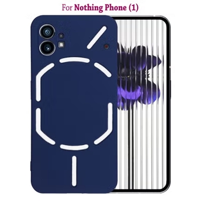 Picture of Premium Liquid Silicone Phone case for Nothing Phone 1 Liquid Silicon Mobile Back Case Soft Silicone Phone Cover