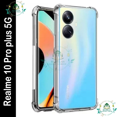 Picture of Transparent back cover For Realme 10 pro plus 5G / Realme 10 pro+ 5G Luxury transparent Protect Back Cover Soft Case