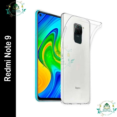 Picture of Transparent back cover For Xiaomi Redmi Note 9 Luxury transparent Protect Back Cover Soft Case