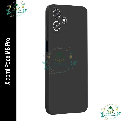 Picture of Premium Liquid Silicone Phone case for Xiaomi Poco M6 Pro Liquid Silicon Mobile Back Case Soft Silicone Phone Cover