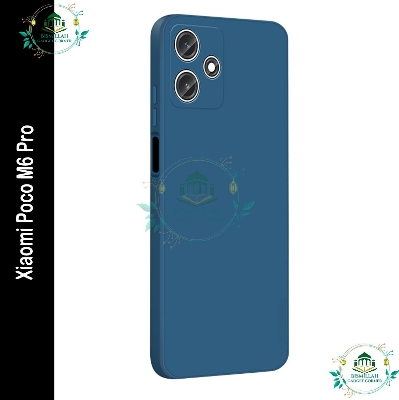 Picture of Premium Liquid Silicone Phone case for Xiaomi Poco M6 Pro Liquid Silicon Mobile Back Case Soft Silicone Phone Cover