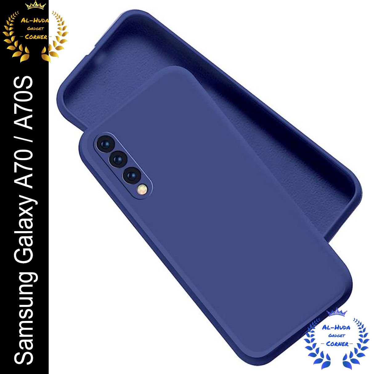 Picture of Premium Liquid Silicone Phone case for Samsung Galaxy A70 / Samsung Galaxy A70s Liquid Silicon Mobile Back Case Soft Silicone Phone Cover