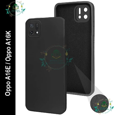 Picture of Premium Liquid Silicone Phone case for Oppo A16E / Oppo A16K Liquid Silicon Mobile Back Case Soft Silicone Phone Cover