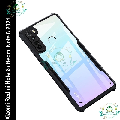 Picture of Xundd Back Cover for Xiaomi Redmi Note 8 / Redmi Note 8 2021 Transparent Hybrid Hard PC Back Bumper