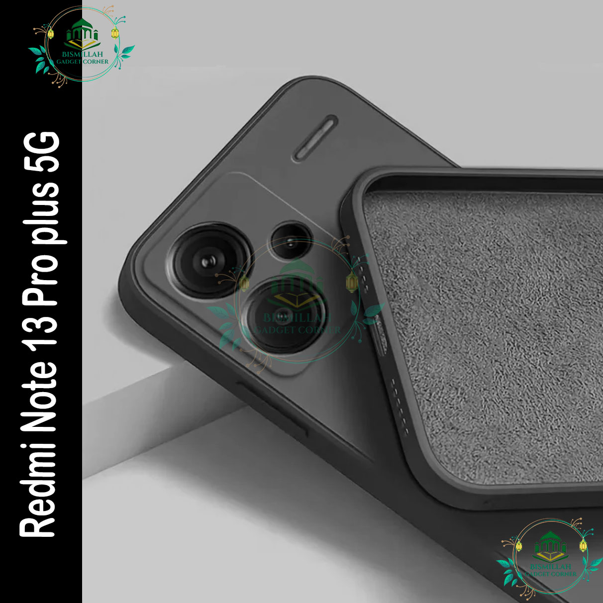 Picture of Premium Liquid Silicone Phone case for Xiaomi Redmi Note 13 Pro plus 5G / Xiaomi Redmi Note 13 Pro+ Liquid Silicon Mobile Back Case Soft Silicone Phone Cover