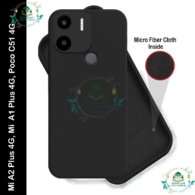 Picture of Premium Liquid Silicone Phone case for Mi A1 / Redmi A2 plus /Mi Redmi A2 Plus 4G, Mi Redmi A1 Plus 4G, Poco C50 4G, Poco C51 4G / Mi A2 plus, Mi A1 plus Liquid Silicon Mobile Back Case Soft Silicone Phone Cover