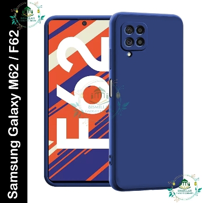 Picture of Premium Liquid Silicone Phone case for Samsung Galaxy M62 / Samsung Galaxy F62 Liquid Silicon Mobile Back Case Soft Silicone Phone Cover