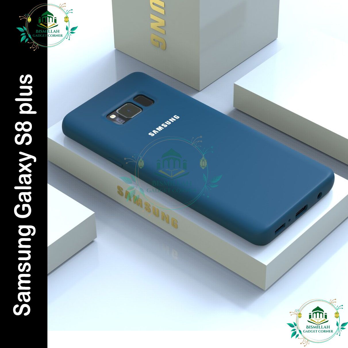 Picture of Premium Liquid Silicone Phone case for Samsung Galaxy S8 plus Liquid Silicon Mobile Back Case Soft Silicone Phone Cover