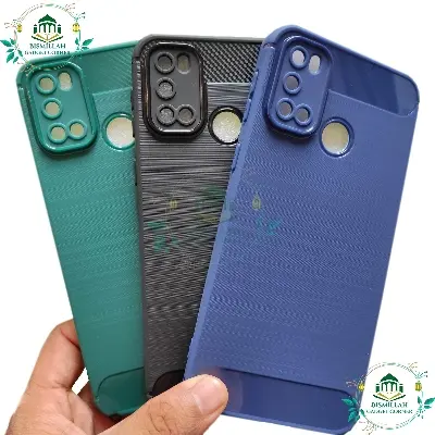 Picture of For Walton Primo S8 Mini Silicone Back Cover With Carbon Fiber Texture Case 2023