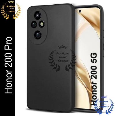 Picture of Premium Liquid Silicone Phone case for Honor 200 Pro 5G Liquid Silicon Mobile Back Case Soft Silicone Phone Cover