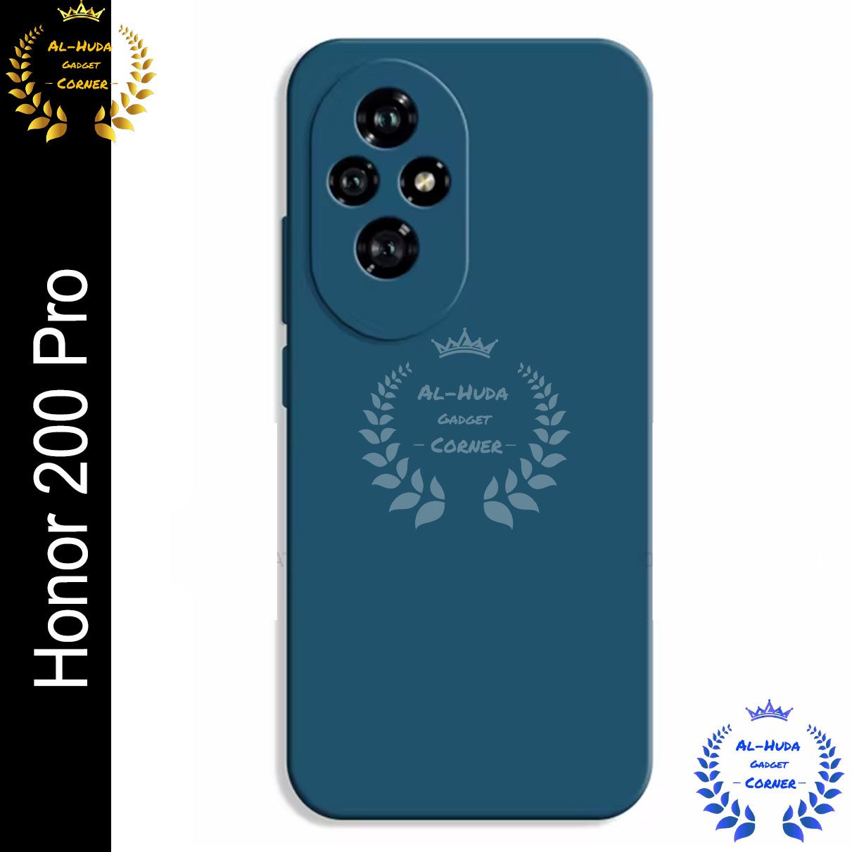 Picture of Premium Liquid Silicone Phone case for Honor 200 Pro 5G Liquid Silicon Mobile Back Case Soft Silicone Phone Cover