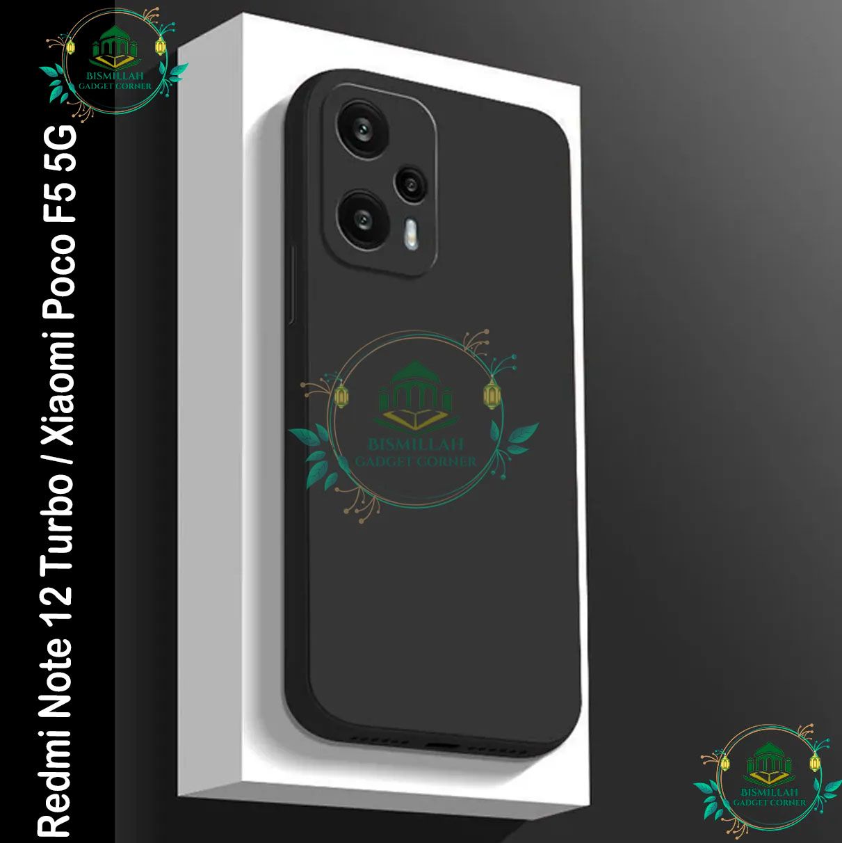 Picture of Premium Liquid Silicone Phone case for Xiaomi Redmi Note 12 Turbo / Xiaomi Poco F5 5G Liquid Silicon Mobile Back Case Soft Silicone Phone Cover