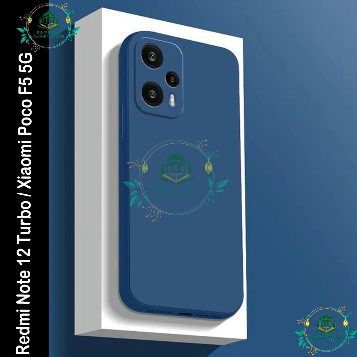 Picture of Premium Liquid Silicone Phone case for Xiaomi Redmi Note 12 Turbo / Xiaomi Poco F5 5G Liquid Silicon Mobile Back Case Soft Silicone Phone Cover