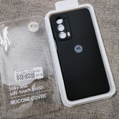 Picture of Premium Liquid Silicone Phone case for Motorola Edge 20 Liquid Silicon Mobile Back Case Soft Silicone Phone Cover